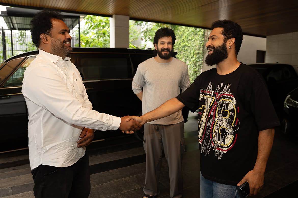 NTR Voice over for Akhil Lenin Movie