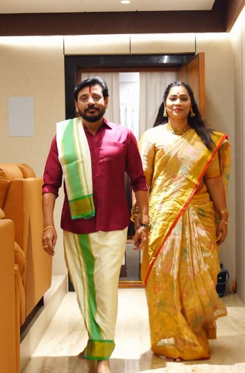 Divvala Madhuri Duvvada Srinivas Varalakshmi Vratham