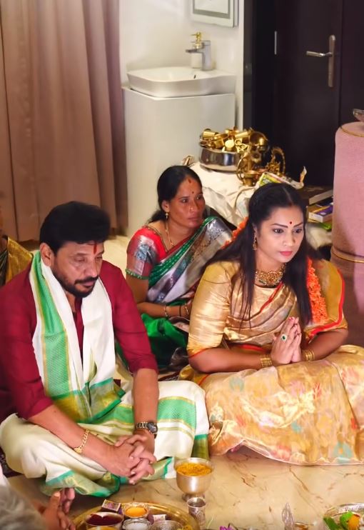 Divvala Madhuri Duvvada Srinivas Varalakshmi Vratham