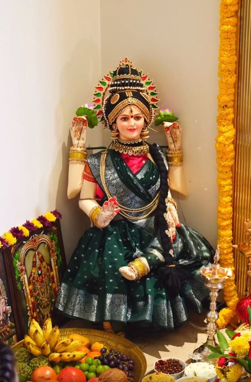 Divvala Madhuri Duvvada Srinivas Varalakshmi Vratham