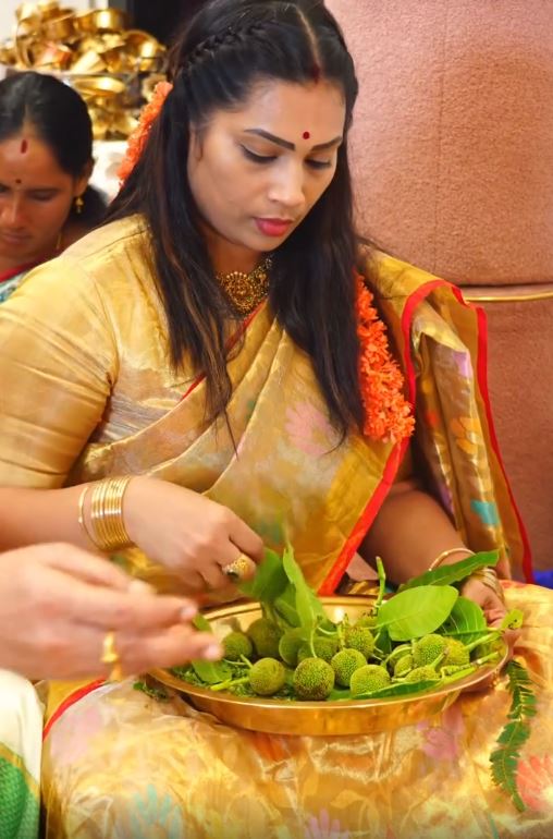 Divvala Madhuri Duvvada Srinivas Varalakshmi Vratham