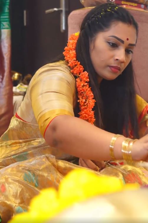 Divvala Madhuri Duvvada Srinivas Varalakshmi Vratham