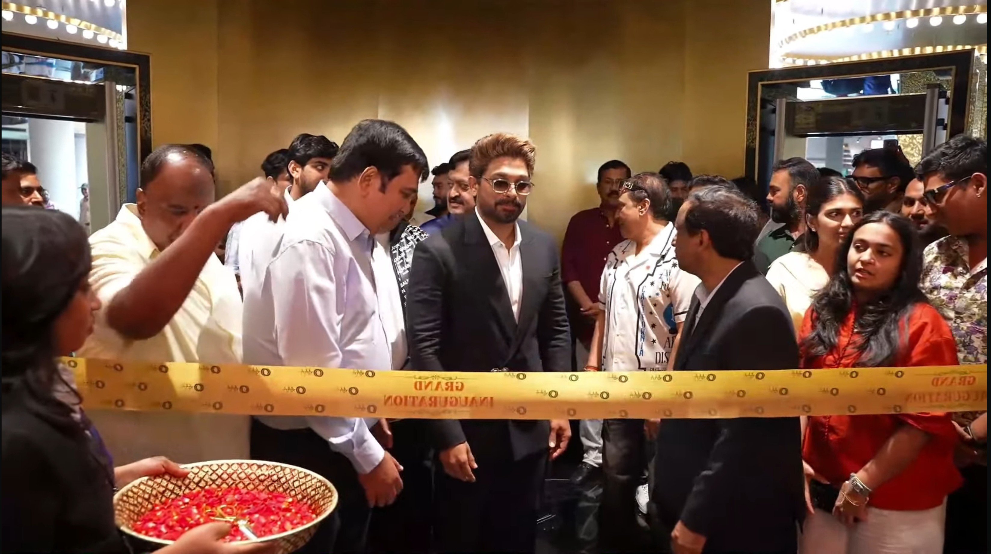Allu Arjun New AAA Cinemas Grand Opening in Vizag