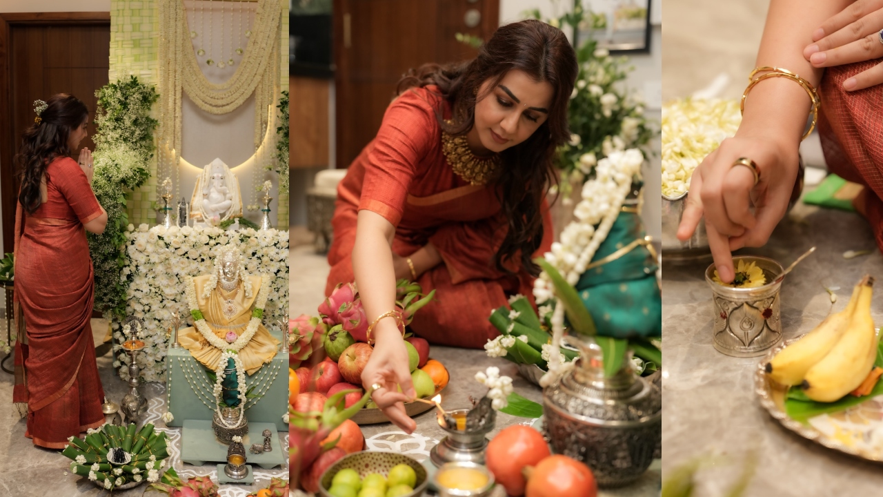 Nikkii Galrani : ఆది పినిశెట్టి భార్య‌, హీరోయిన్ నిక్కీ గల్రానీ వ‌ర‌ల‌క్ష్మీ వ్ర‌తం ఫోటోలు..