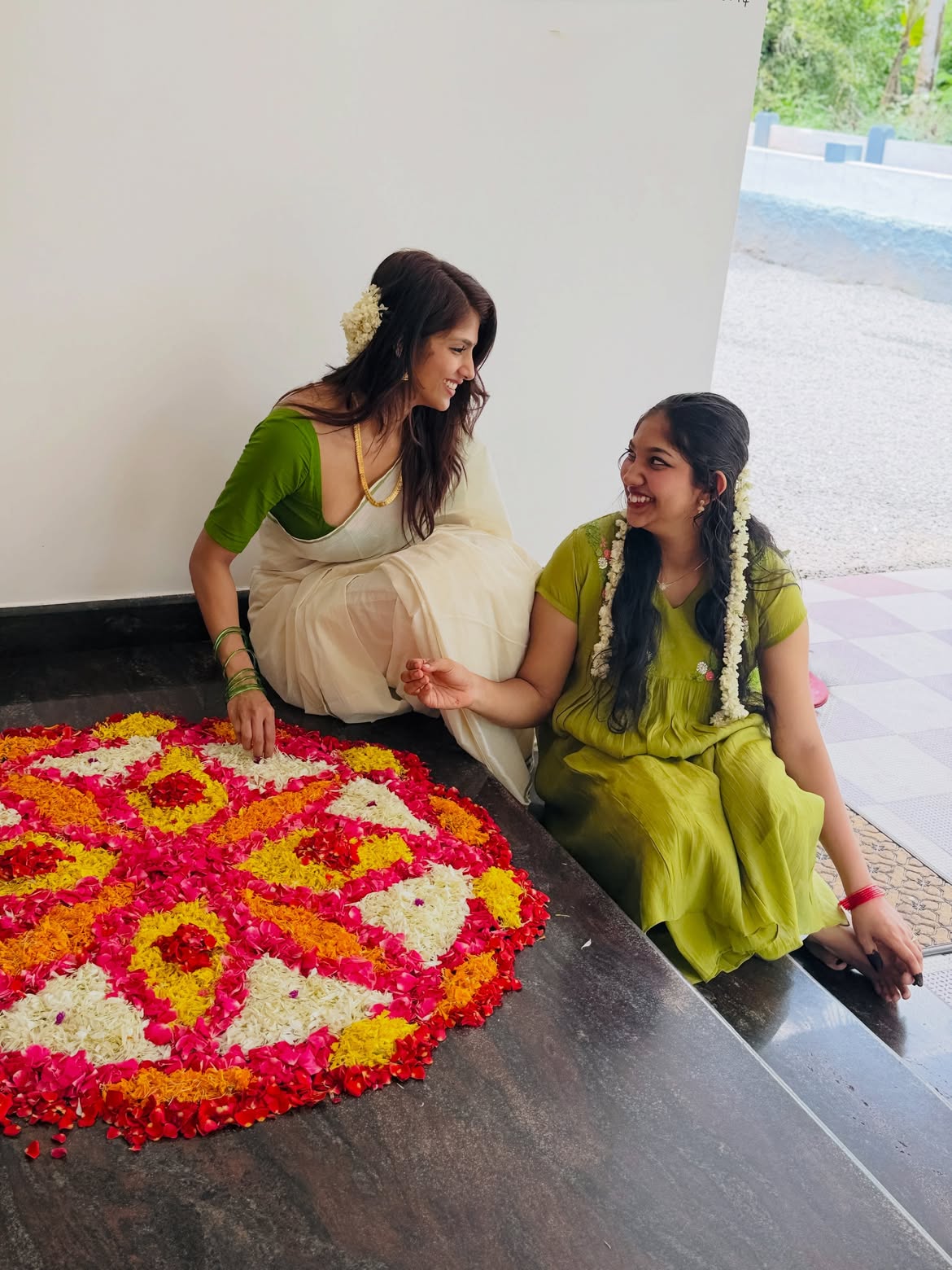 RGV Actress Aaradhya Onam Special Photos