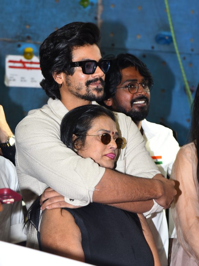 Meghamsh Srihari Aasmaan Movie First Look Launch Event