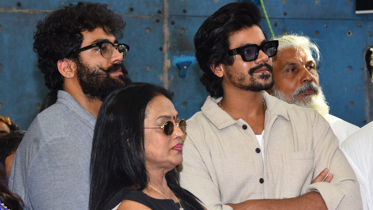 Meghamsh Srihari Aasmaan Movie First Look Launch Event