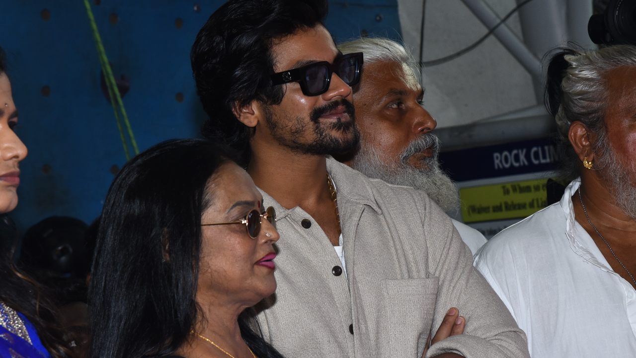 Meghamsh Srihari Aasmaan Movie First Look Launch Event