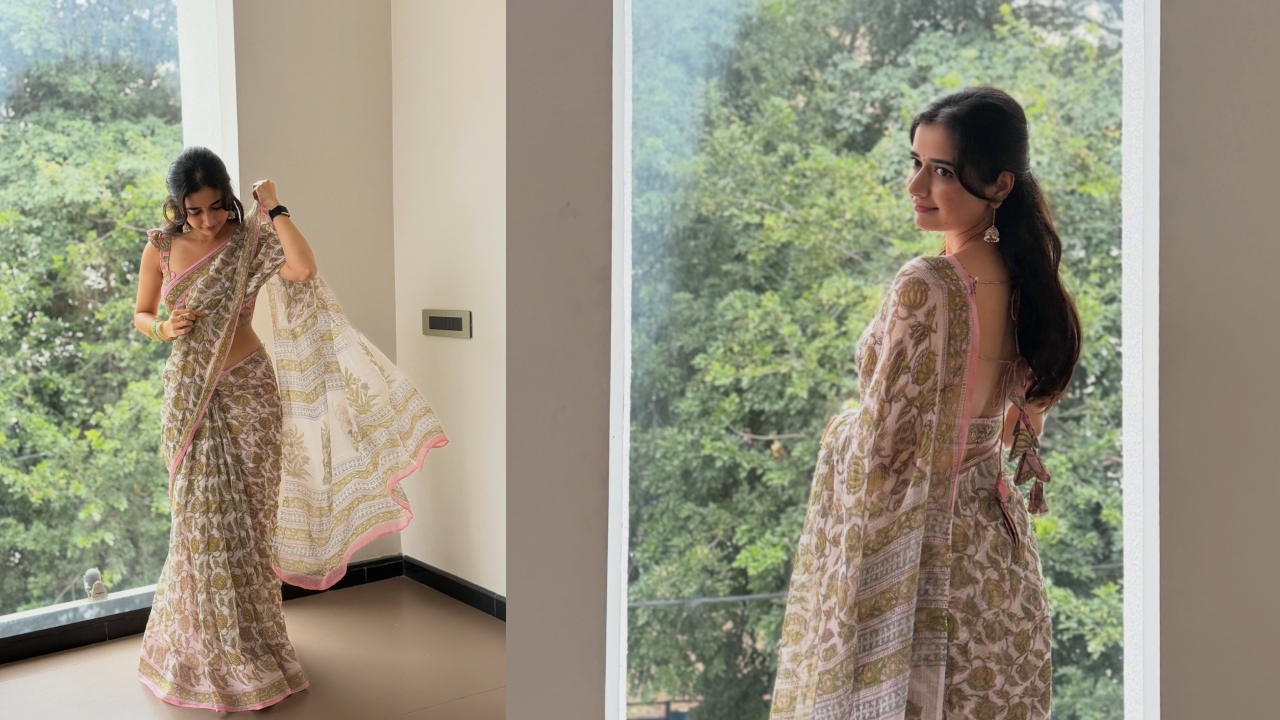 Ashika Ranganath : చీర క‌ట్టులో ముద్దుగా హీరోయిన్ ఆషికా రంగ‌నాథ్‌.. క్యూట్ ఫోటోలు