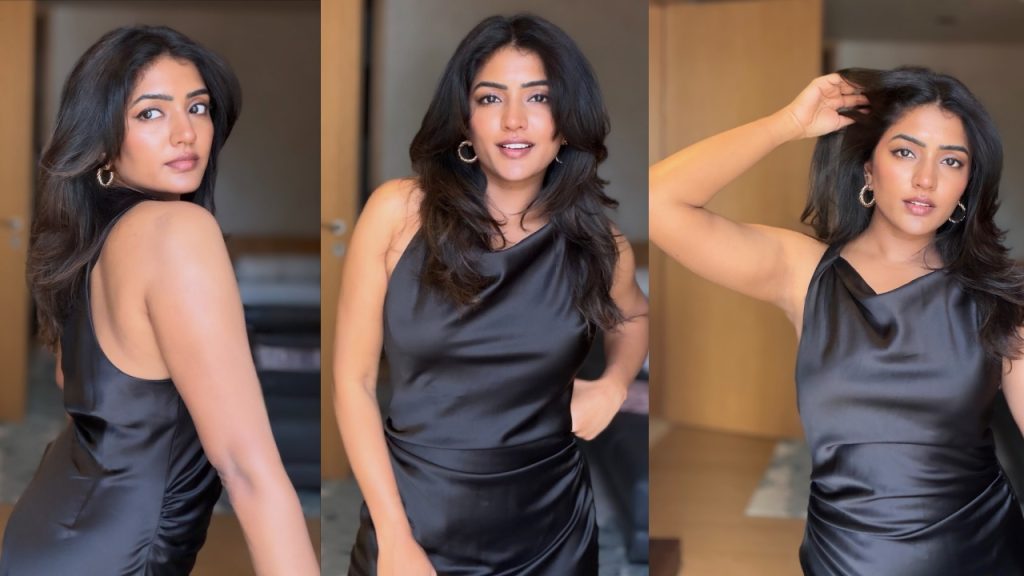 Eesha Rebba : బ్లాక్ డ్రెస్లో గోల్డెన్ హార్ట్.. తెలుగు అందం ఈషా రెబ్బ స్టన్నింగ్ ఫోటోలు..