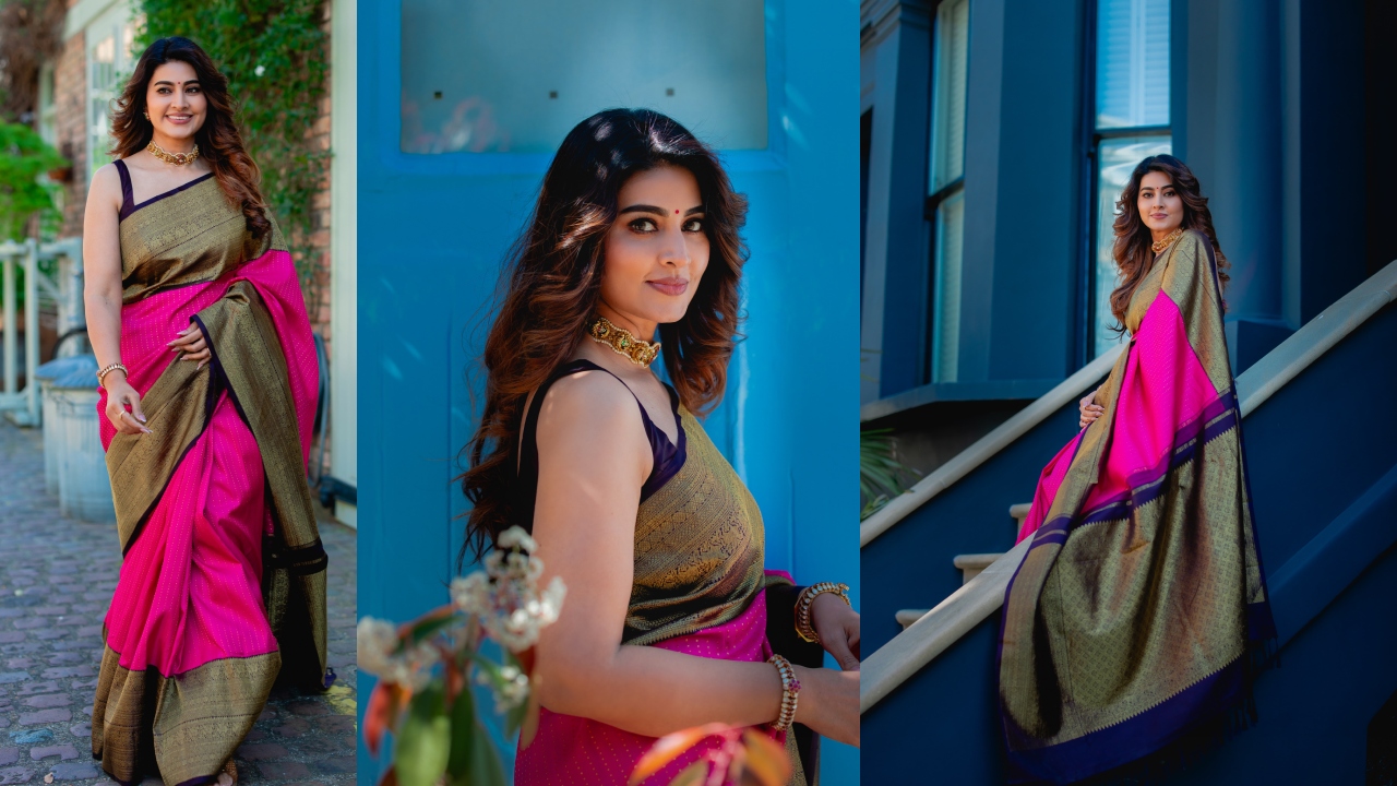 Sneha : కాంచీపురం ప‌ట్టు శారీలో మిల‌మిలా మెరిసిపోతున్న న‌టి స్నేహ‌.. ఫోటోలు వైర‌ల్..