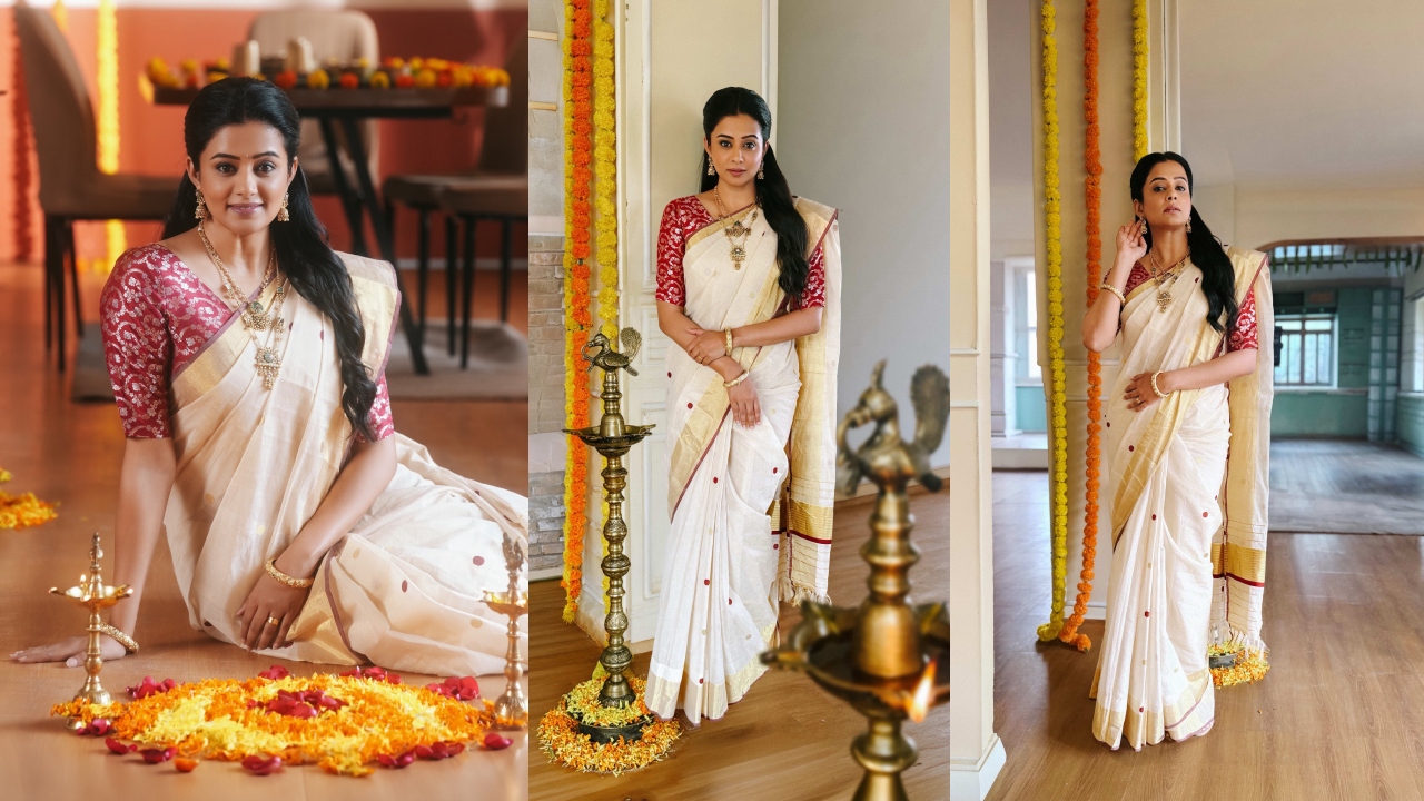 Actress priyamani : చీర‌క‌ట్టులో సంప్ర‌దాయంగా.. మ‌ల‌యాళంలో హీరోయిన్ ప్రియ‌మ‌ణి.. ఫోటోలు వైర‌ల్