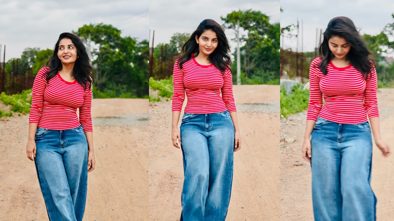 Ananya Nagalla : జీన్స్ ప్యాంట్, టీ ష‌ర్టులో తెలుగు అందం.. జ్వ‌రంతో అన‌న్య నాగ‌ళ్ల‌.. నో మేక‌ప్‌.. ఫోటోలు..