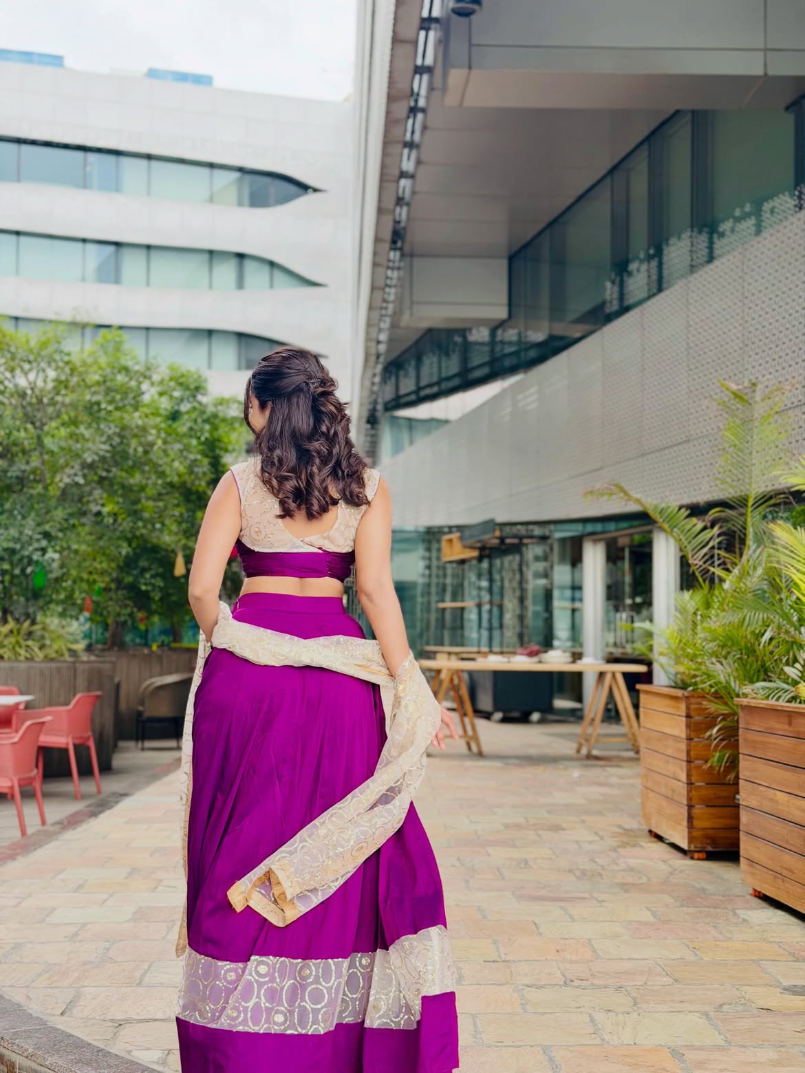 Ananya Nagalla Chraming Looks in Pink Lehenga