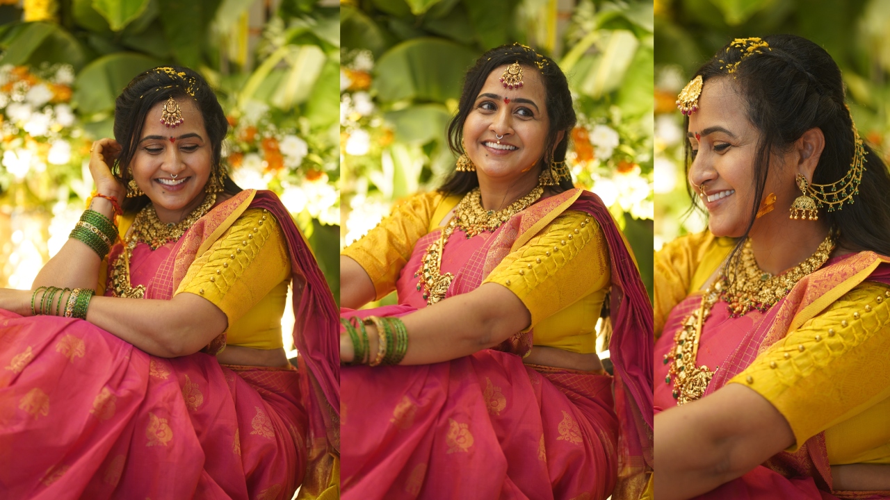 Lasya : వ‌ర‌ల‌క్ష్మీ వ్ర‌తం.. శారీలో స్పెష‌ల్ ఫోటోలు షేర్ చేసిన యాంక‌ర్ లాస్య‌..
