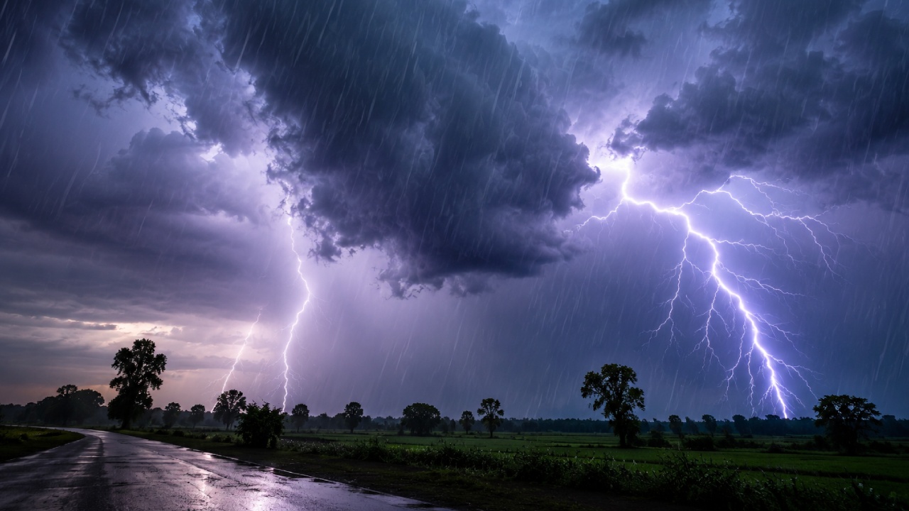 Telangana Rains : తెలంగాణలోని ఈ జిల్లాల్లో నేడు భారీ వర్షాలు.. భీకర గాలులు.. హెచ్చరికలు జారీ..