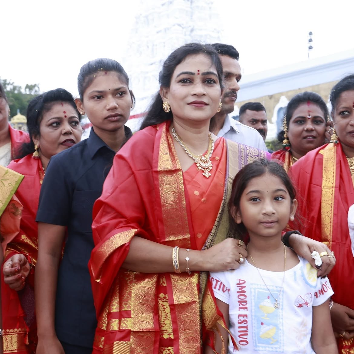 AP Home Minister Vangalapudi Anitha Visits Tirumala Temple with Family