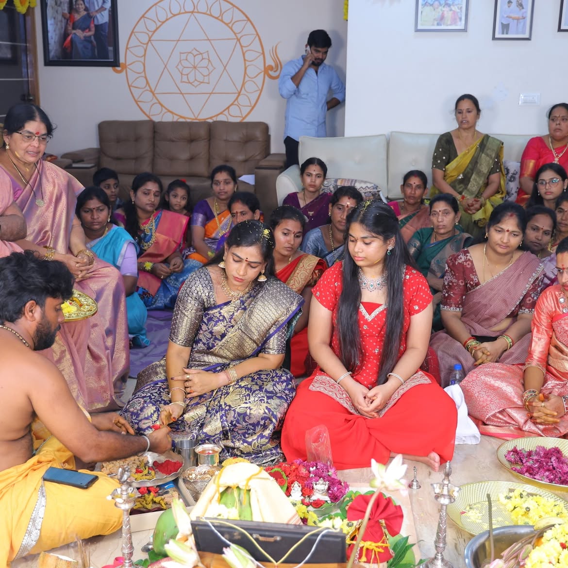 AP Home Minister Vangalapudi Anitha Varalakshmi Vratham Celebrations