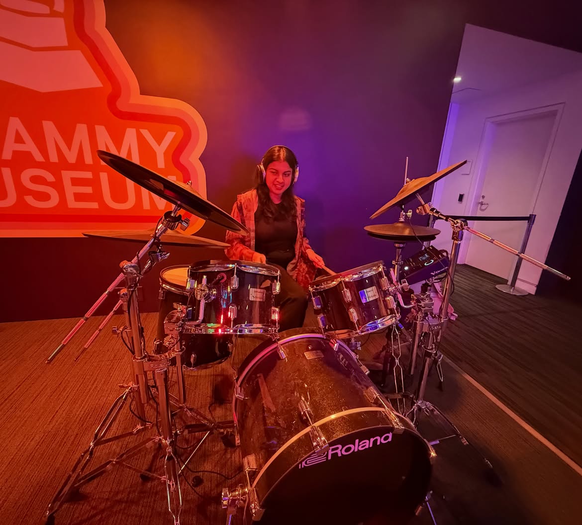 Roja Daughter Anshu Selvamani Shares Photos from Grammy Museum