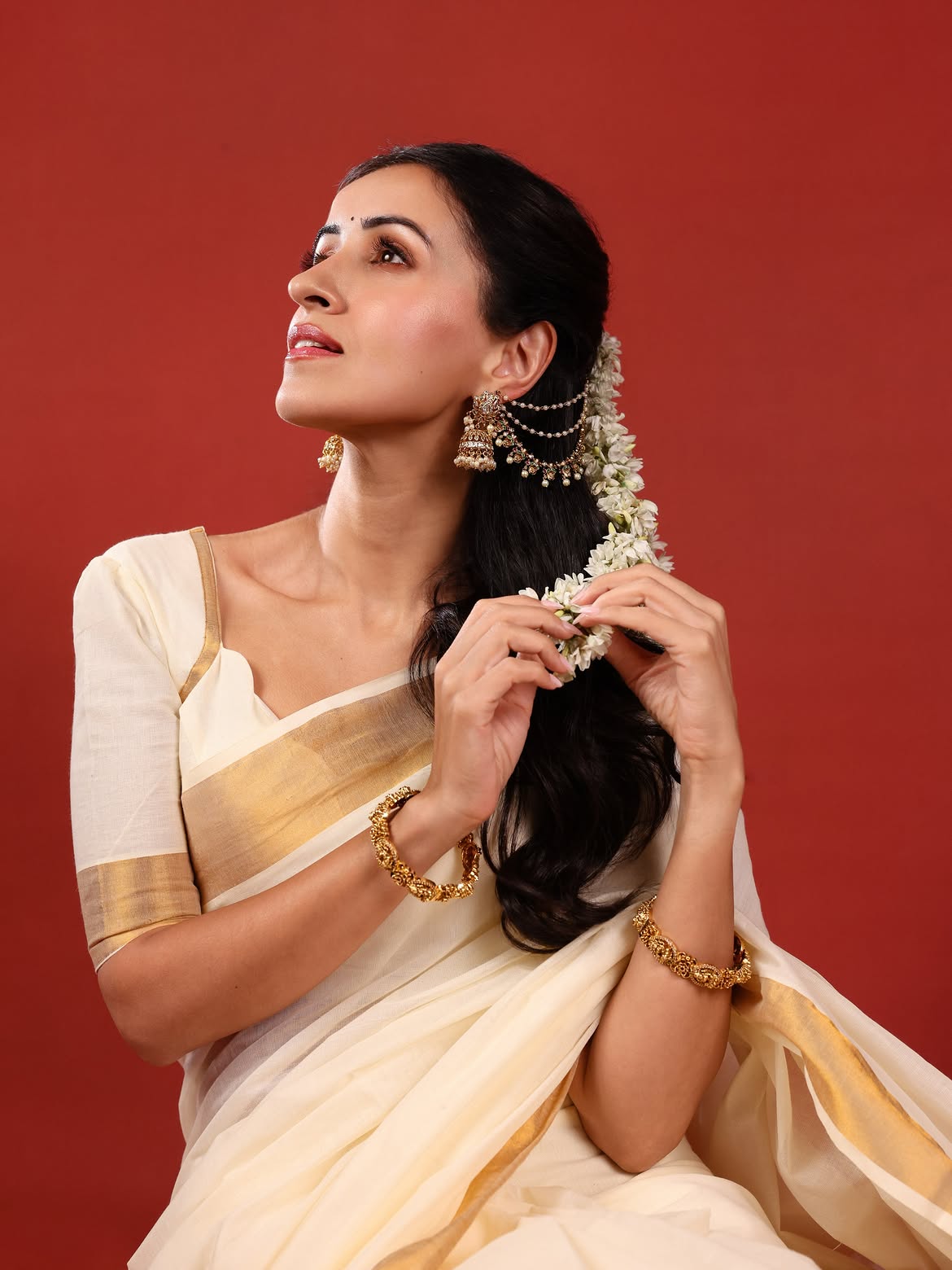 Anshu Ambani Onam Special Photos