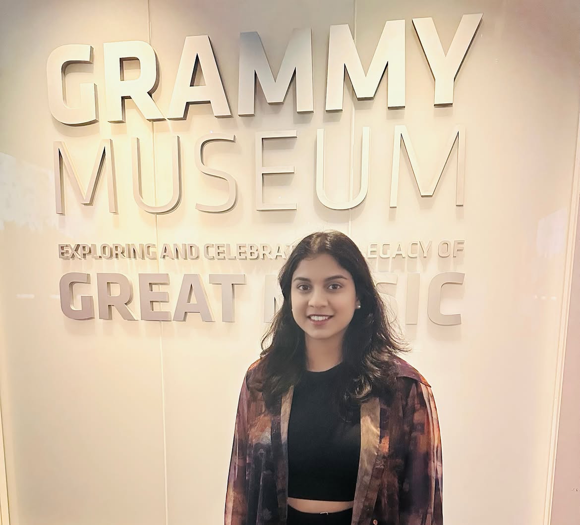 Roja Daughter Anshu Selvamani Shares Photos from Grammy Museum