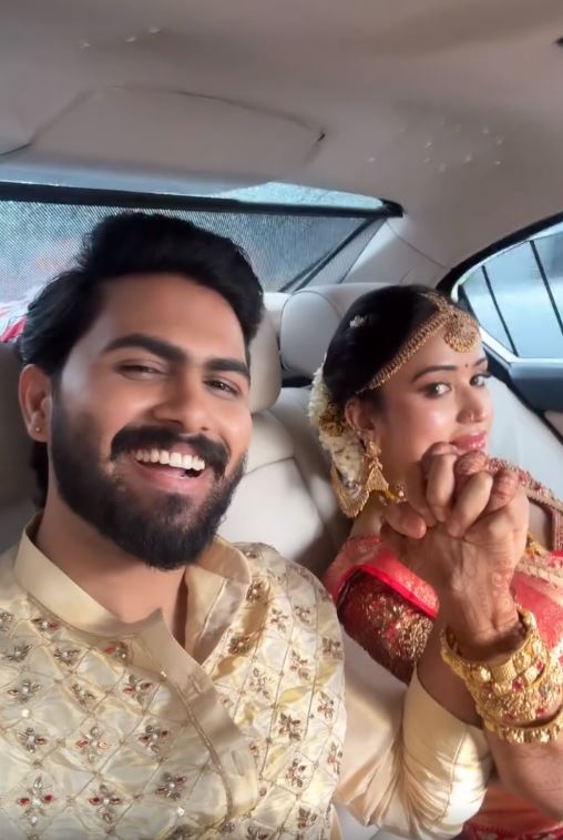 Malayalam Actress Anumol RS Karthu Married Bhuvanesh Rajendiran