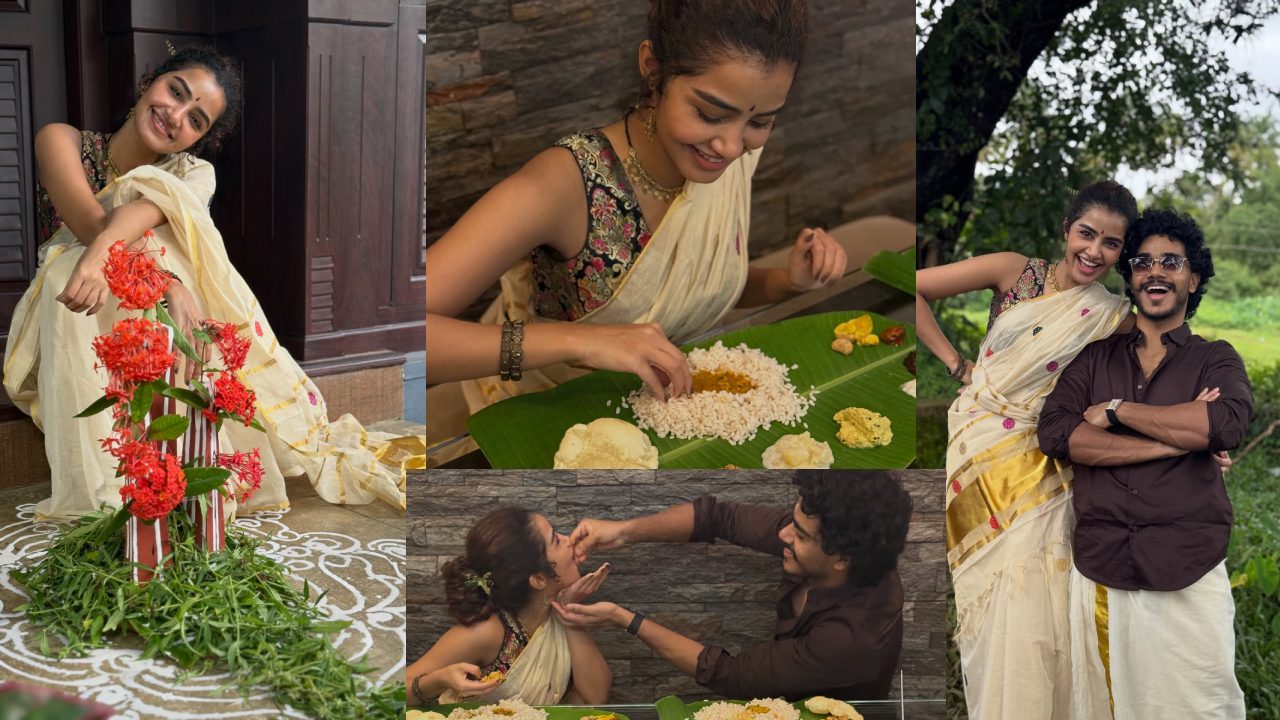 Anupama Parameswaran : ‘అనుపమ పరమేశ్వరన్’ ఓనం పండగ సెలబ్రేషన్స్.. ఫ్యామిలీతో కలిసి.. ఫొటోలు వైరల్..