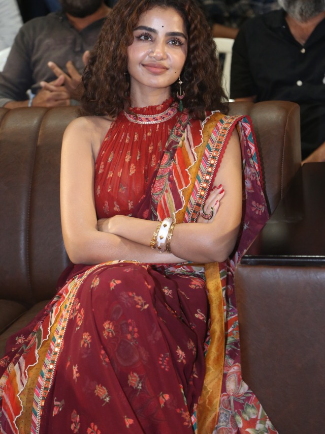 Anupama Parameswaran in Crazy Kalyanam Teaser Launch Event