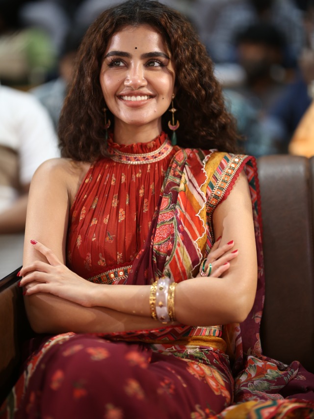 Anupama Parameswaran in Crazy Kalyanam Teaser Launch Event