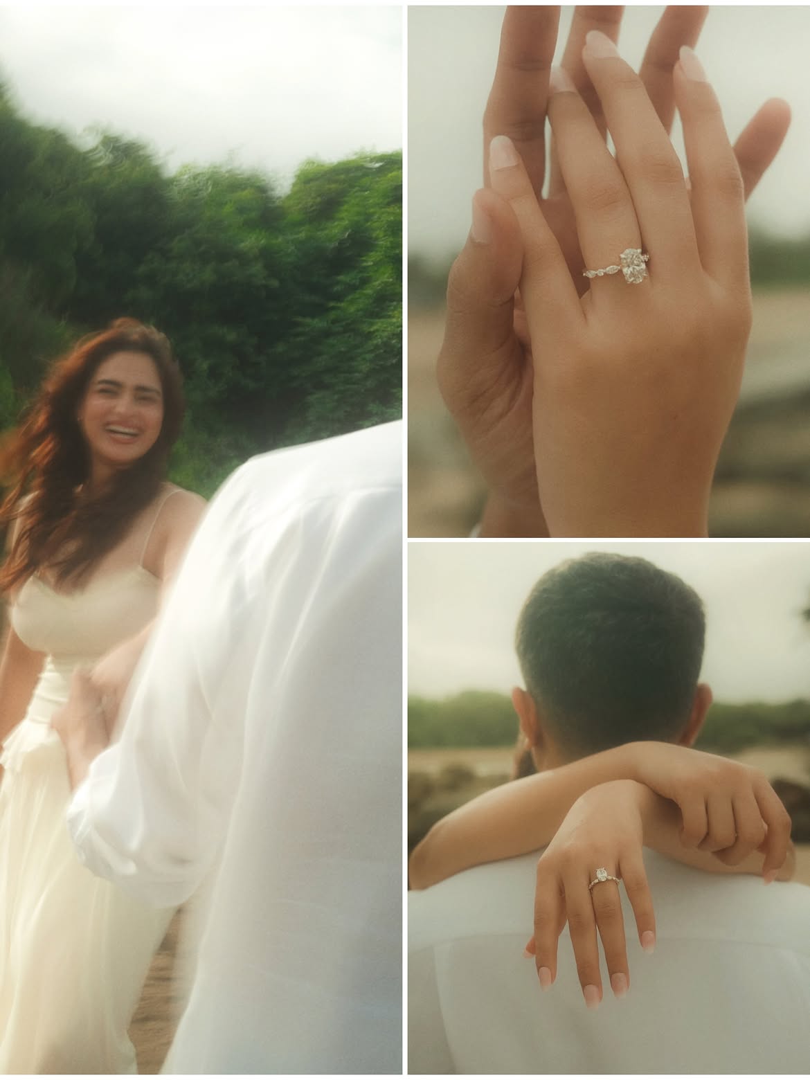 Ayesha Khan Shares Engagement Photos