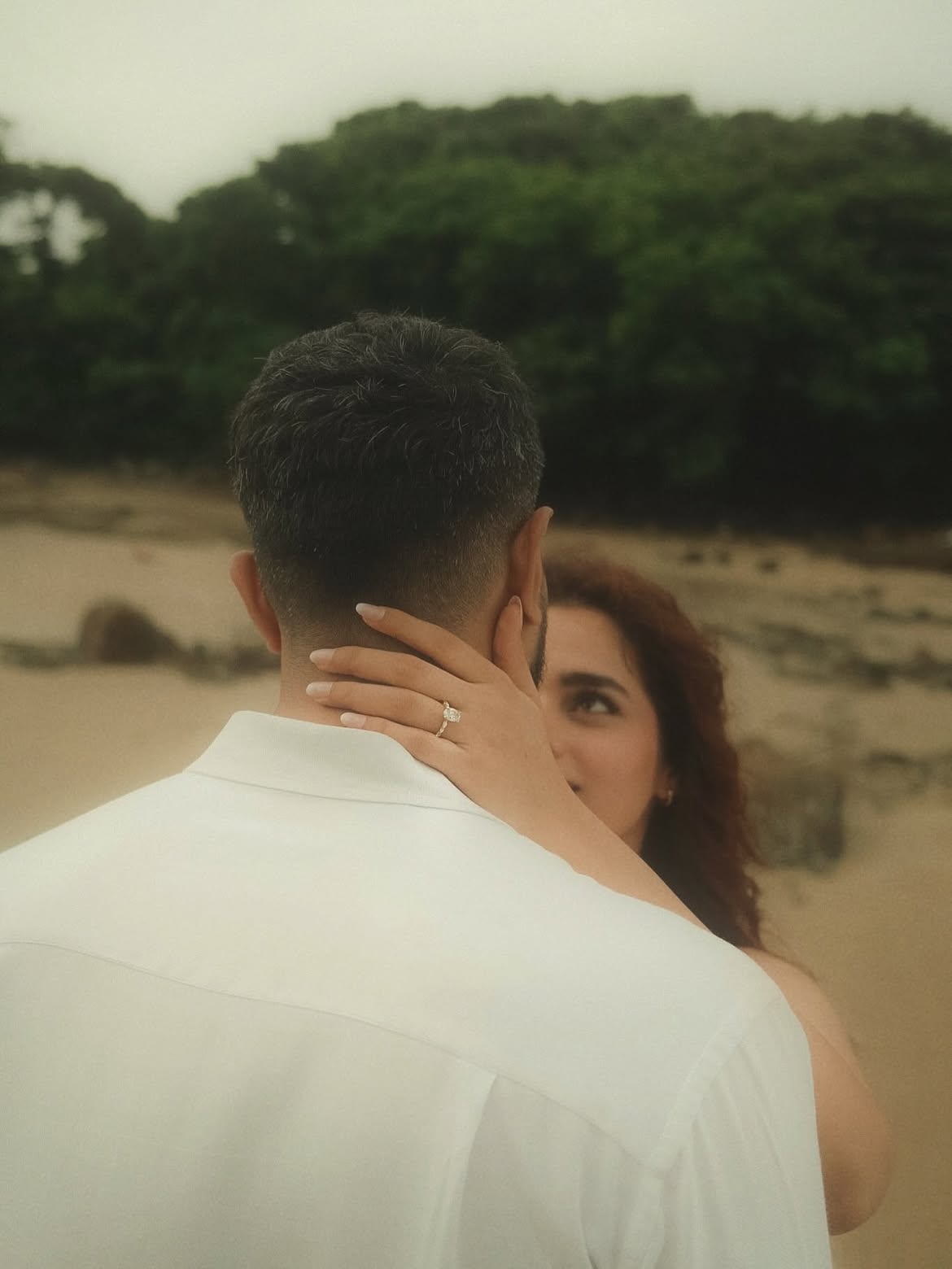 Ayesha Khan Shares Engagement Photos