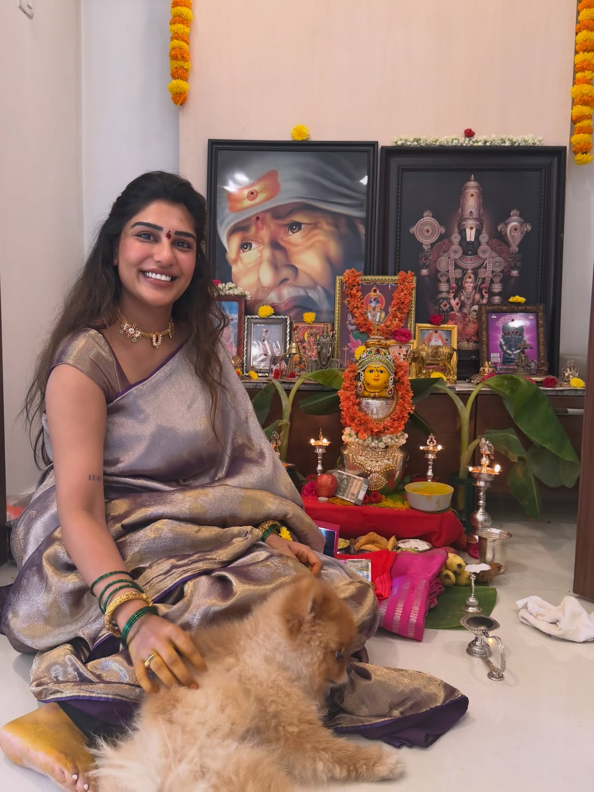 Surekha Vani Supritha Varalakshmi Vratham Special Photos