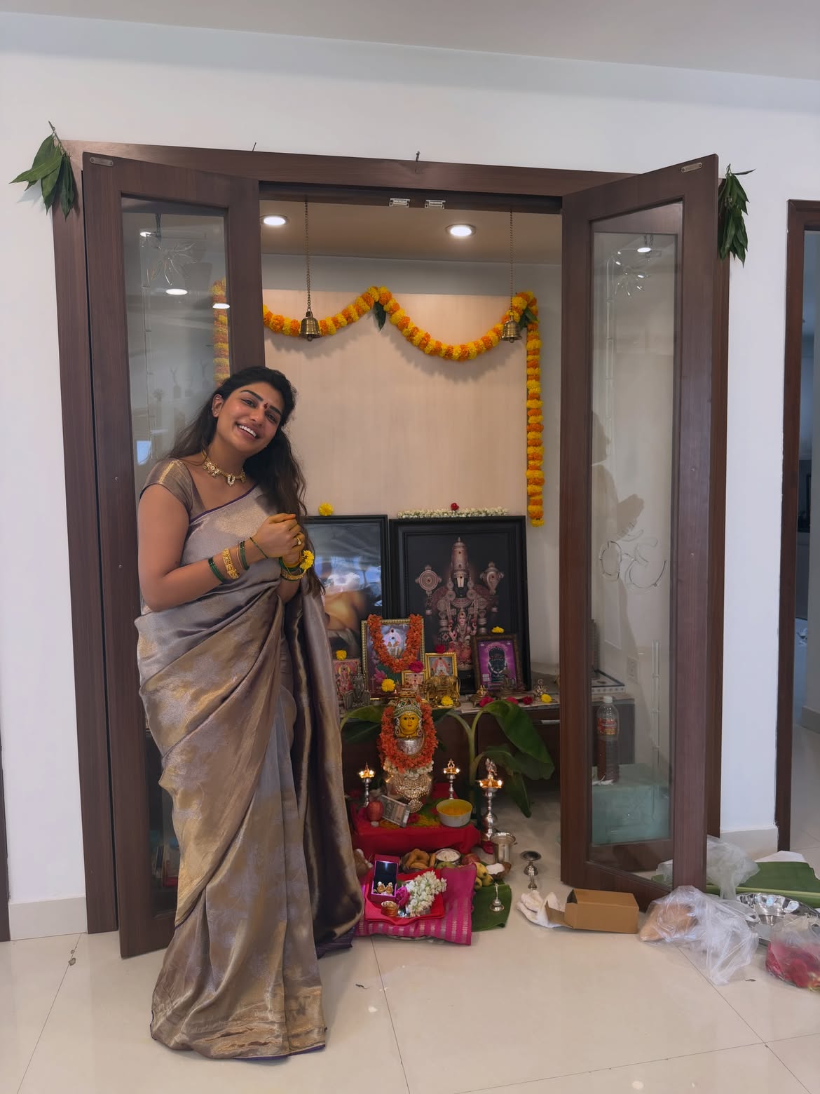 Surekha Vani Supritha Varalakshmi Vratham Special Photos
