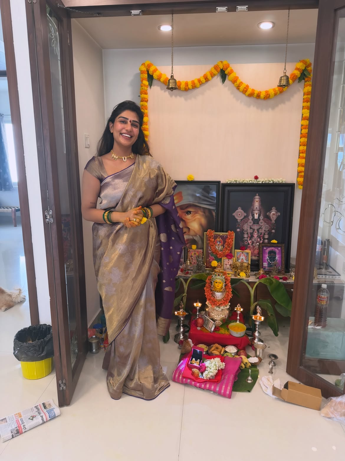 Surekha Vani Supritha Varalakshmi Vratham Special Photos