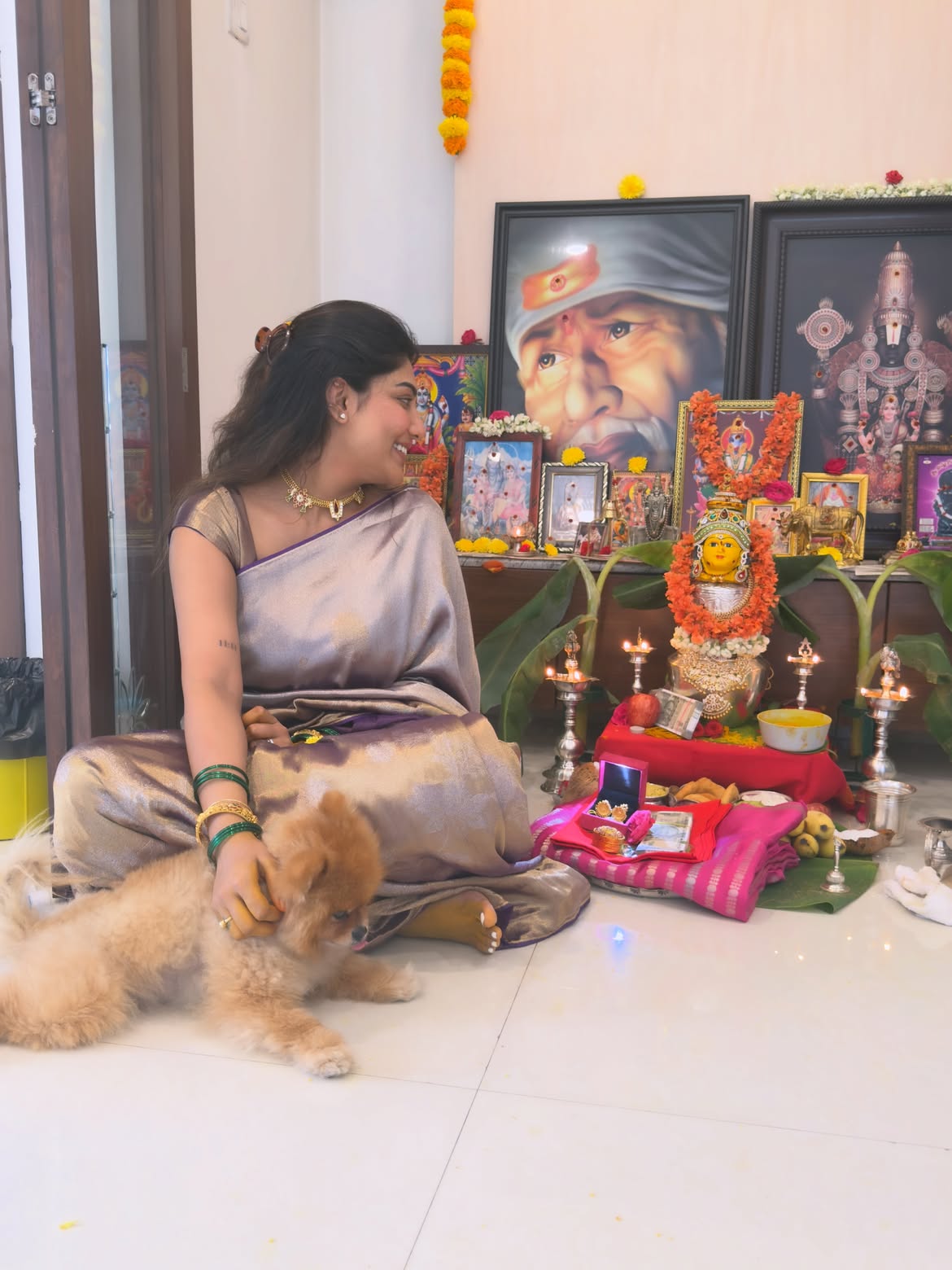 Surekha Vani Supritha Varalakshmi Vratham Special Photos