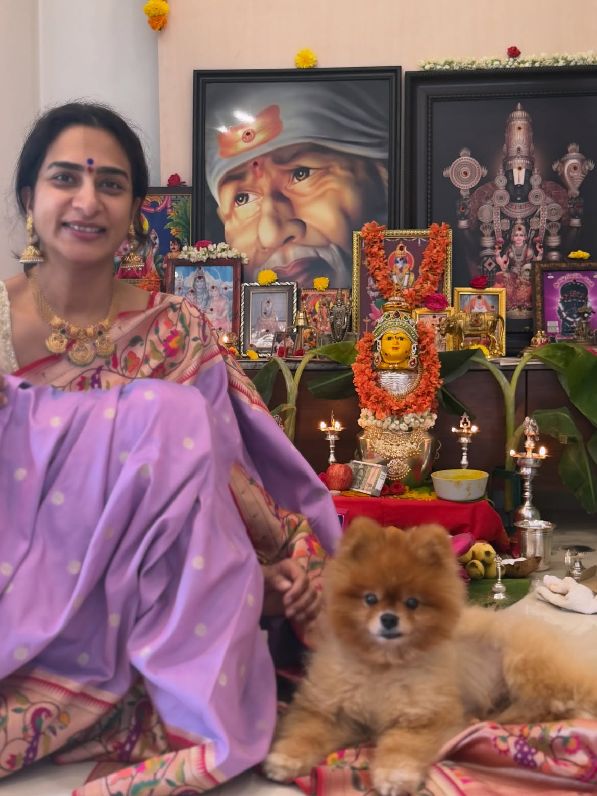 Surekha Vani Supritha Varalakshmi Vratham Special Photos
