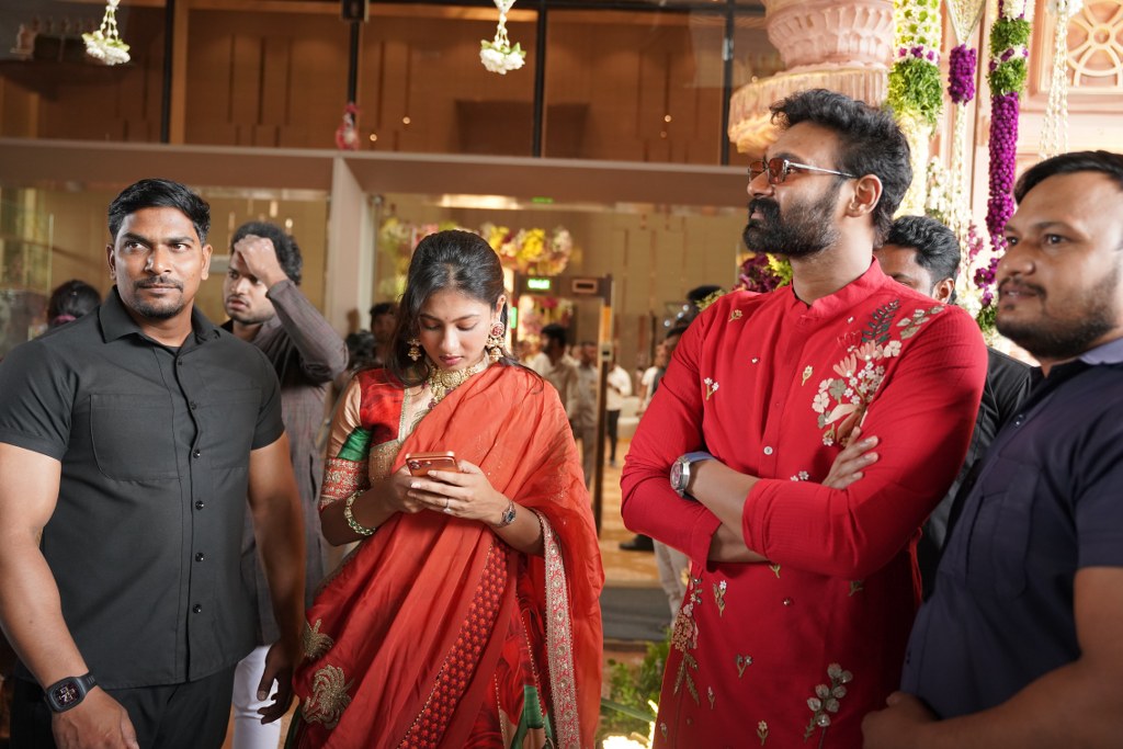Bellamkonda Sreenivas with Wife Kavya Reddy