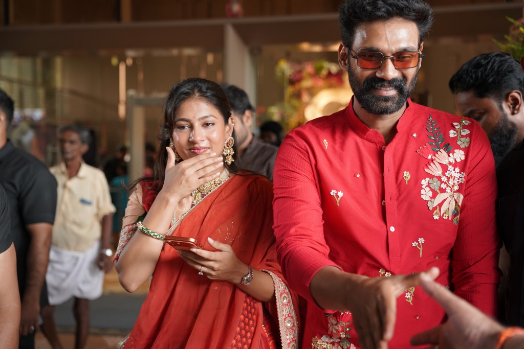 Bellamkonda Sreenivas with Wife Kavya Reddy