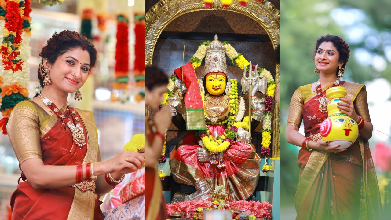 Vishnu Priya : బోనాలు పండుగ‌.. స్పెష‌ల్ ఫోటోల‌ను షేర్ చేసిన సీరియ‌ల్ న‌టి విష్ణు ప్రియ..
