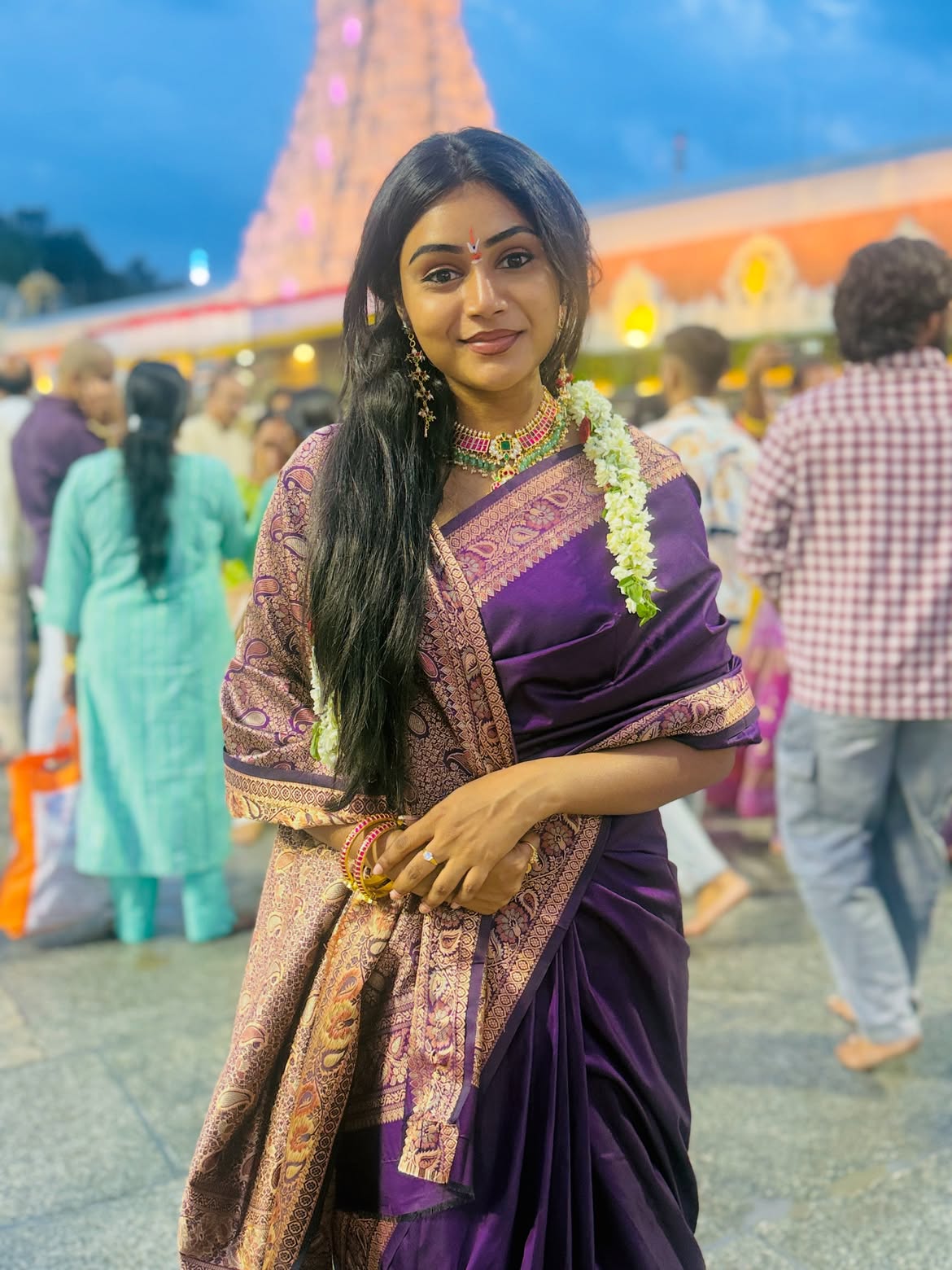 Bramarambika Tutika Visits Tirumala