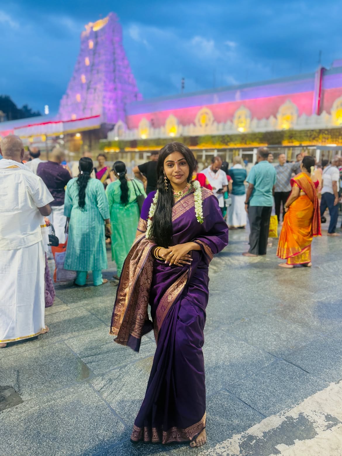 Bramarambika Tutika Visits Tirumala