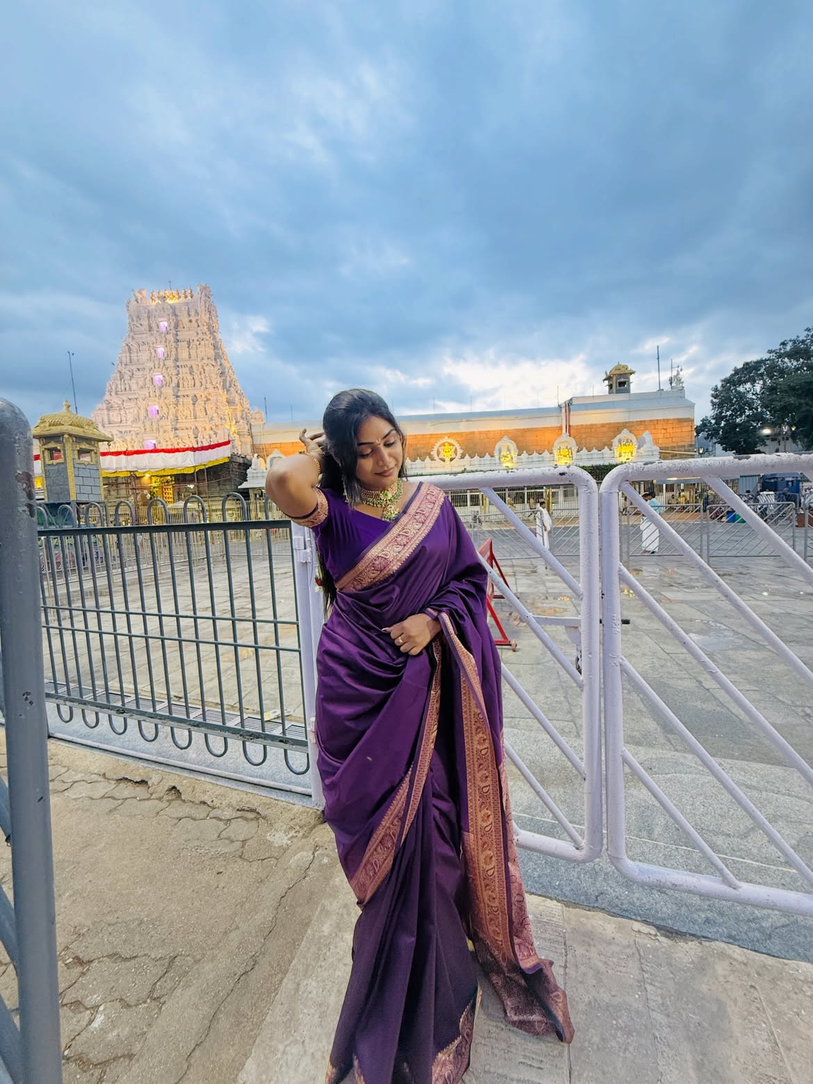 Bramarambika Tutika Visits Tirumala