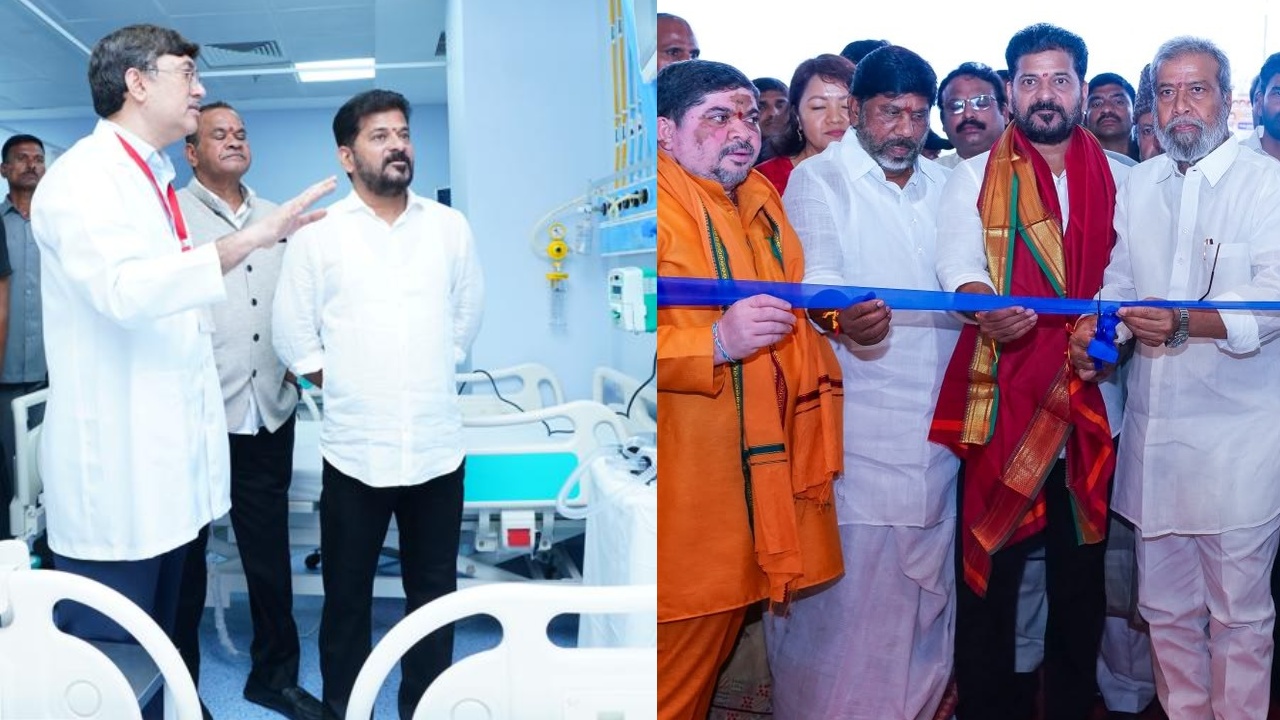 CM Revanth Reddy : సనత్‌నగర్‌ టిమ్స్ ఆస్పత్రిని ప్రారంభించిన సీఎం రేవంత్ రెడ్డి.. ఫొటోలు