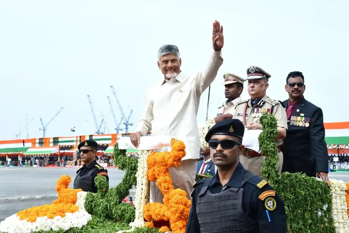 CM Chandrababu Naidu Celebrated Independence Day Celebrations in Amaravati