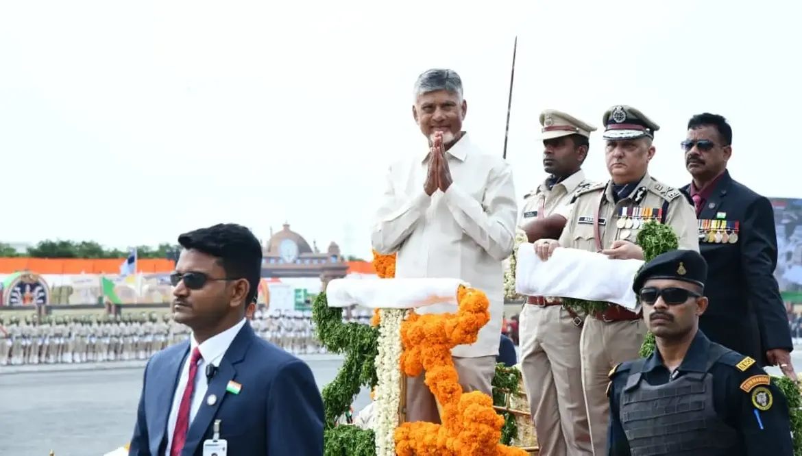 CM Chandrababu Naidu Celebrated Independence Day Celebrations in Amaravati