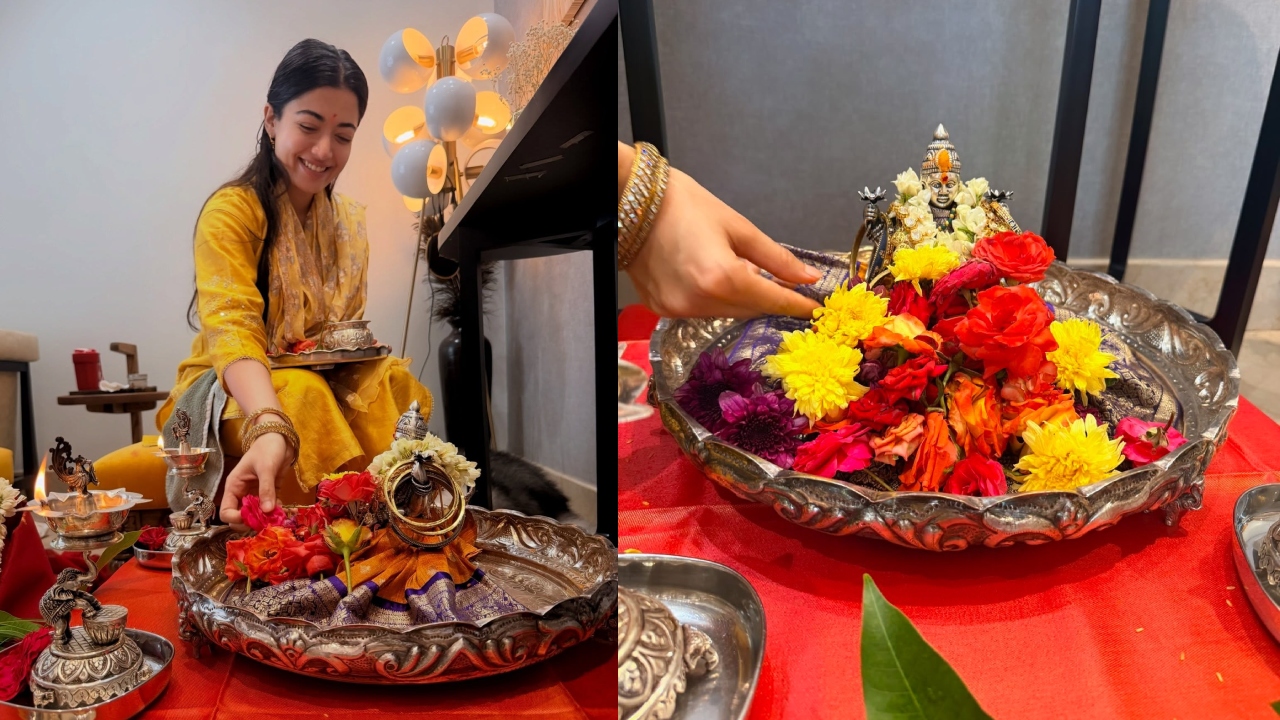 Rashmika Mandanna : ర‌ష్మిక వ‌ర‌లక్ష్మీ వ్ర‌తం ఫోటోలు.. వీటన్నింటినీ ఖ‌చ్చితంగా మిస్ అవుతా..