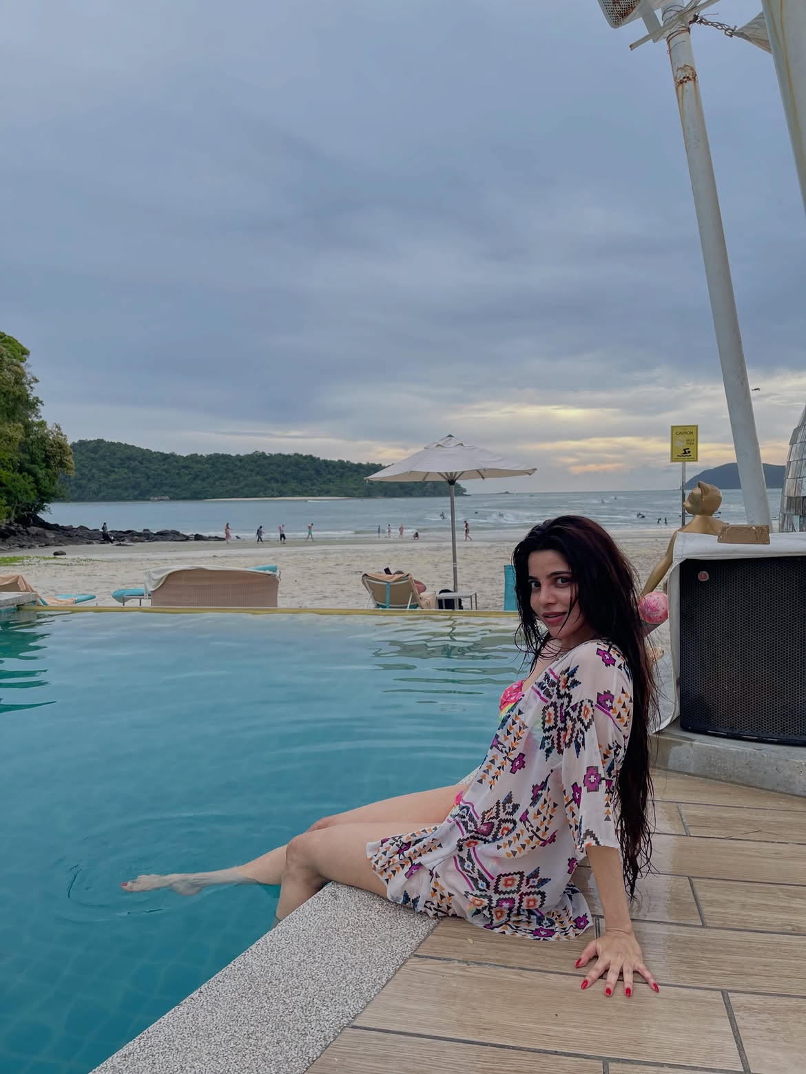 Divyabharathi Sizzling Photos from Malaysia Vacation