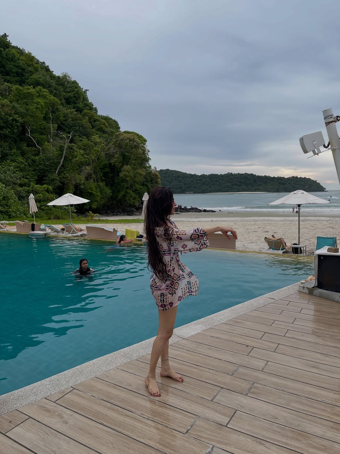 Divyabharathi Sizzling Photos from Malaysia Vacation