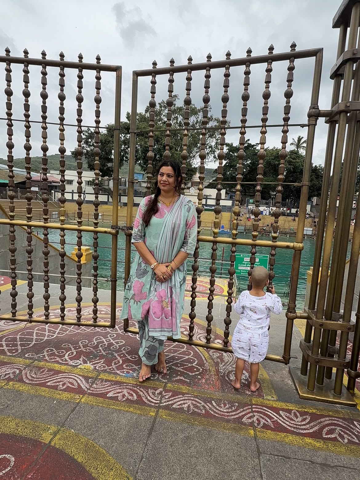Geetha Madhuri Visits Tirumala With Family