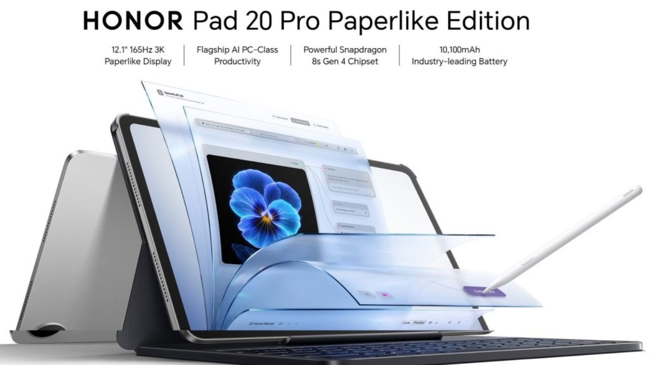 HONOR Pad 20 Pro : కొత్త ట్యాబ్ కావాలా? 10100mAh బ్యాటరీతో కొత్త హానర్ ప్యాడ్ 20 ప్రో పేపర్‌లైక్ ఎడిషన్.. ధర ఎంతంటే?